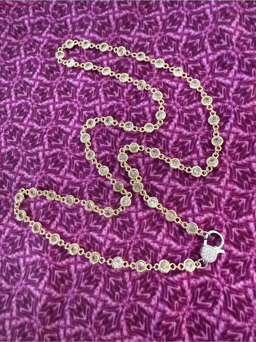 *NEW*Freida Rothman* 18” SIGNATURE LUMI BEZEL CHAIN
